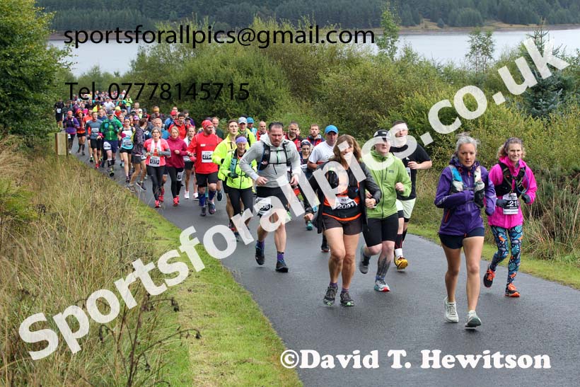 Kielder Marathon, 2021 Kielder Marathon and Half Marathon, Sunday, Octobr 3rd. Photo: David T. Hewitson/Sports for All Pics